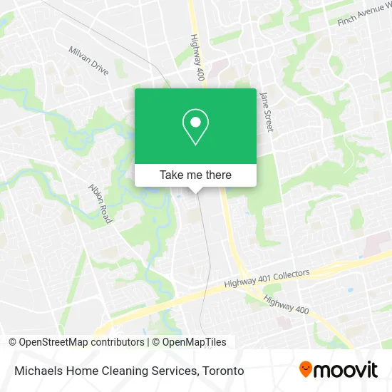 Michaels Home Cleaning Services map