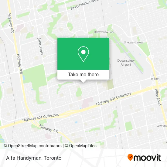 Alfa Handyman map