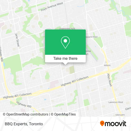 BBQ Experts map