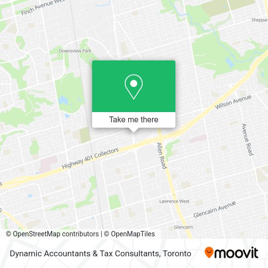Dynamic Accountants & Tax Consultants map