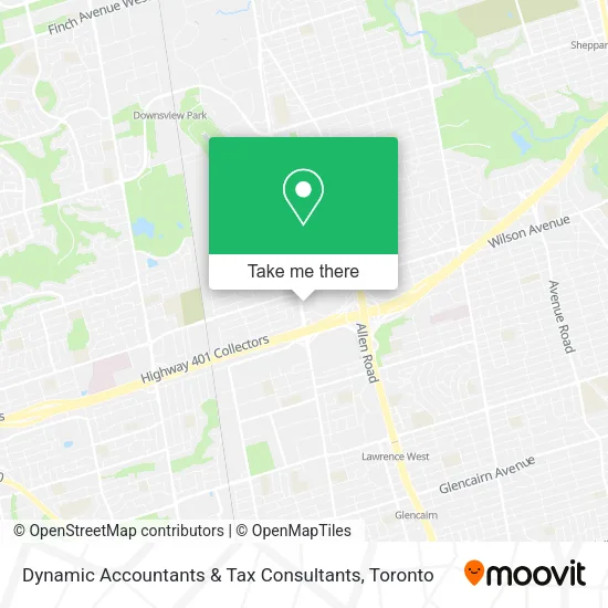 Dynamic Accountants & Tax Consultants map