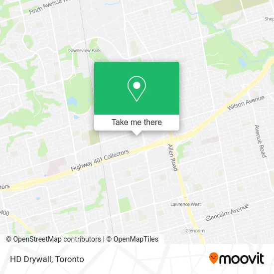 HD Drywall map