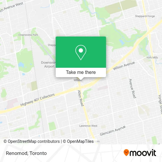 Renomod map
