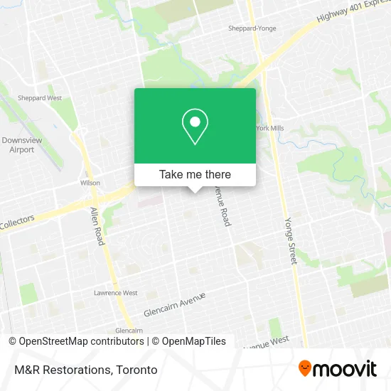 M&R Restorations map