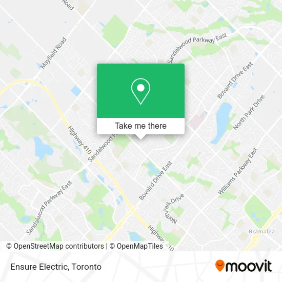 Ensure Electric map