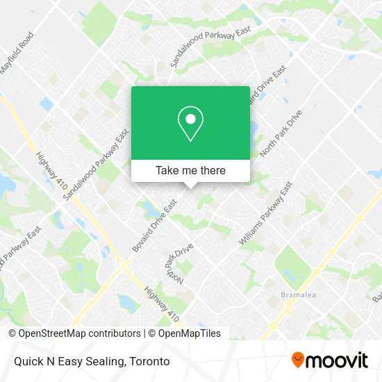 Quick N Easy Sealing map