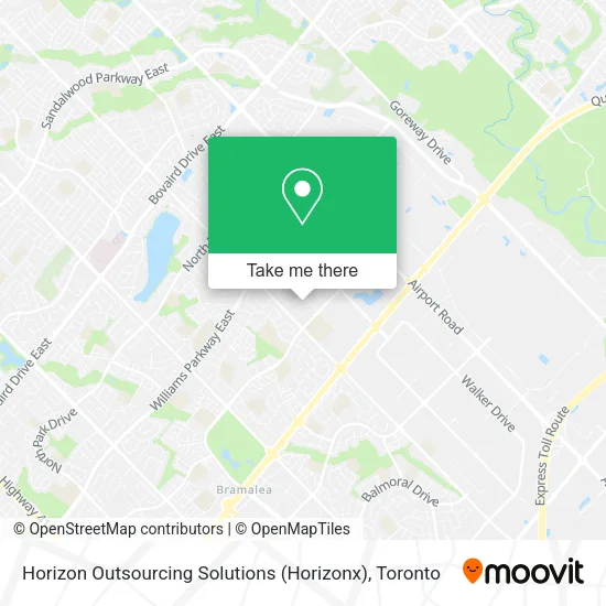 Horizon Outsourcing Solutions (Horizonx) map