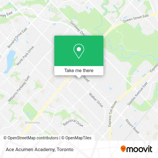 Ace Acumen Academy map