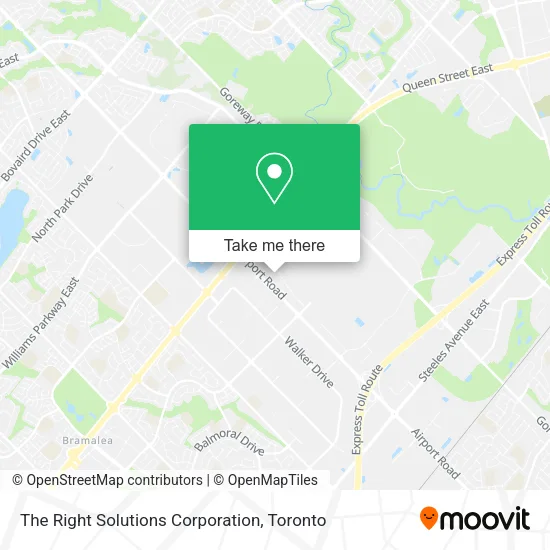 The Right Solutions Corporation map