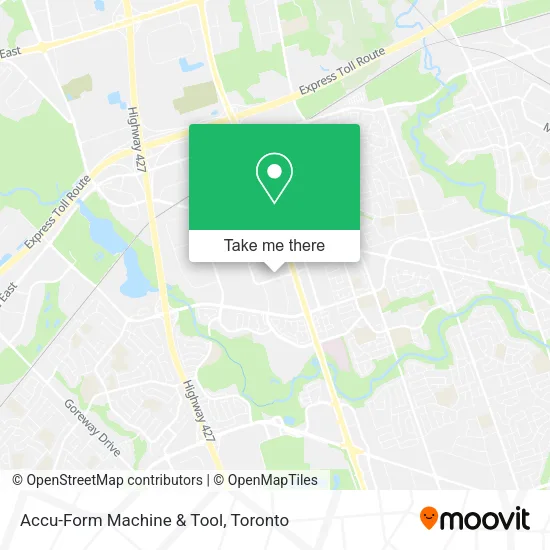 Accu-Form Machine & Tool map