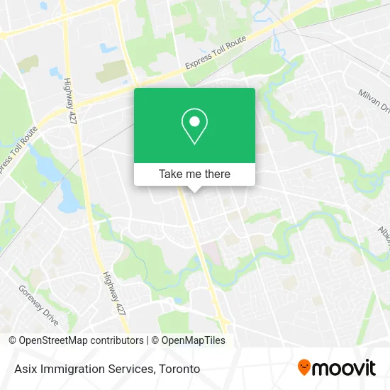 Asix Immigration Services map
