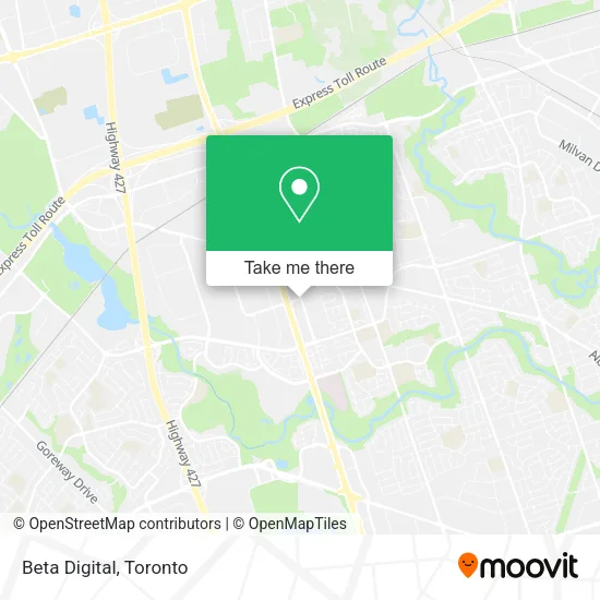 Beta Digital map