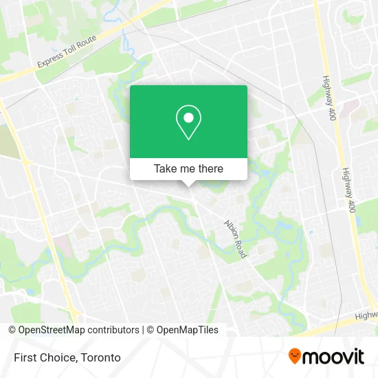 First Choice map