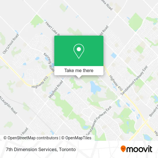 7th Dimension Services map
