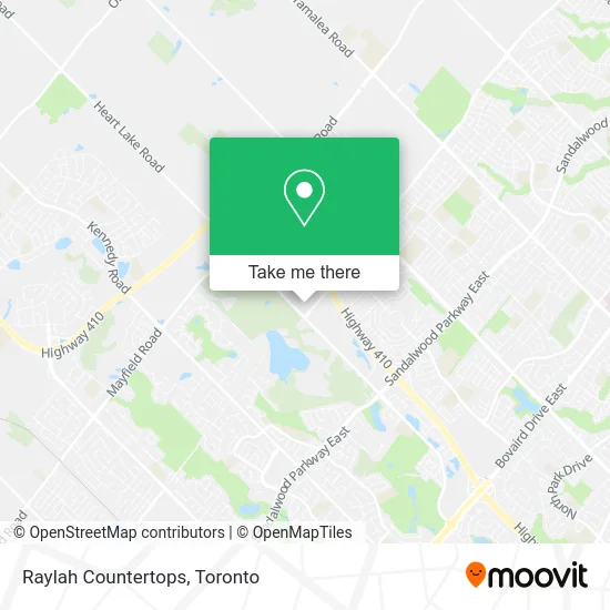 Raylah Countertops map