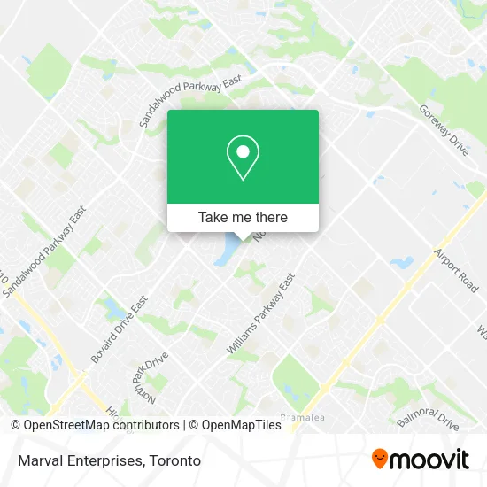 Marval Enterprises map