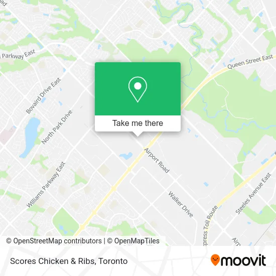 Scores Chicken & Ribs map