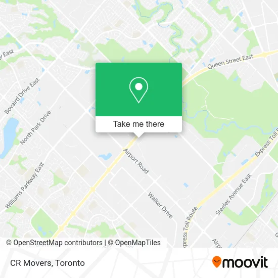 CR Movers map