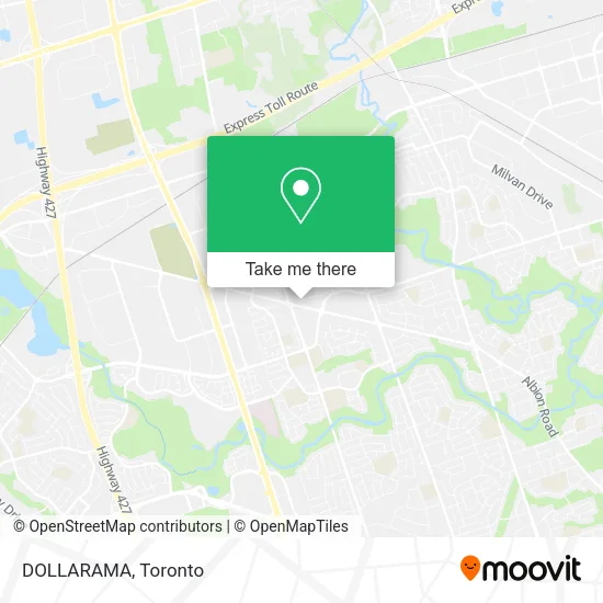 DOLLARAMA map