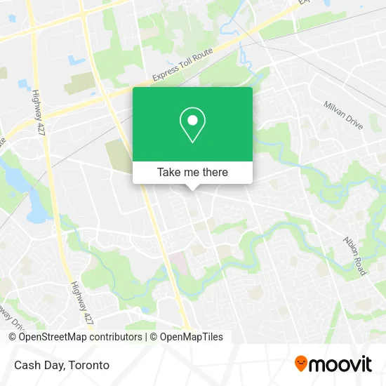 Cash Day map