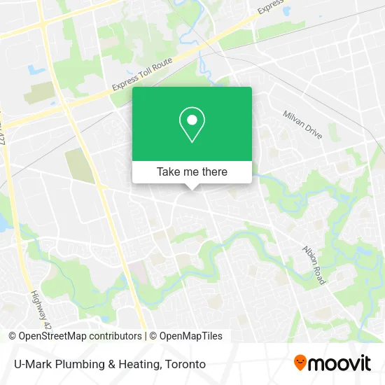 U-Mark Plumbing & Heating map