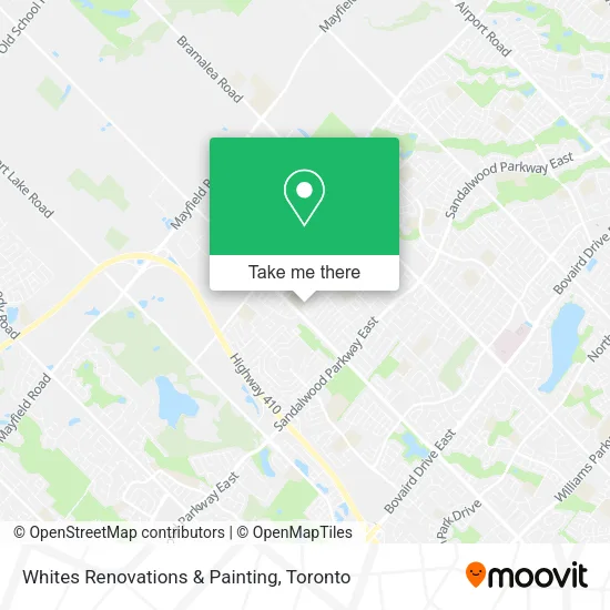 Whites Renovations & Painting map