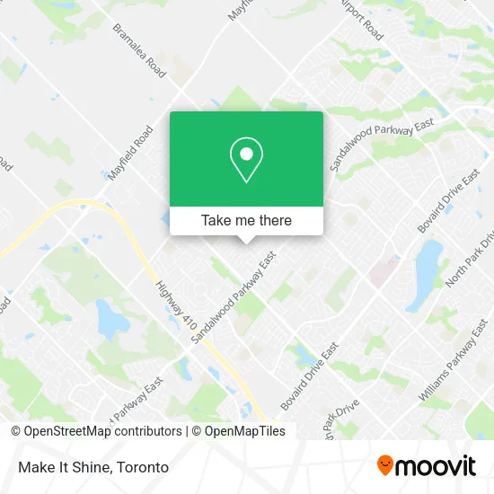 Make It Shine map