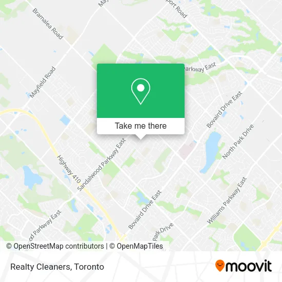 Realty Cleaners map
