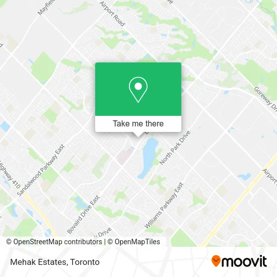 Mehak Estates map