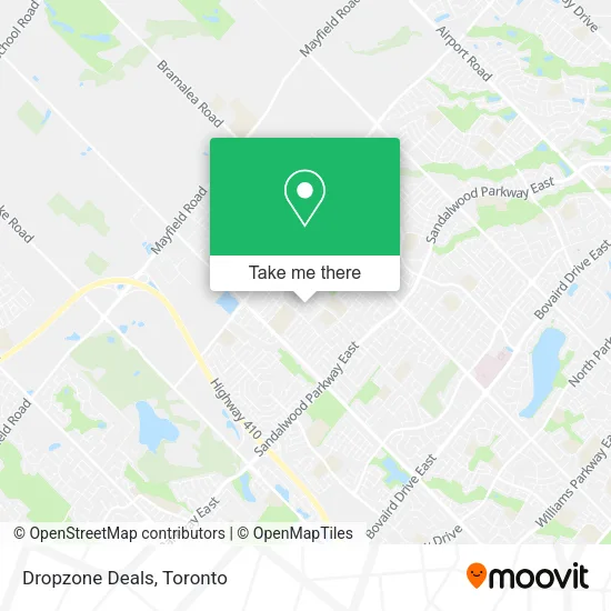 Dropzone Deals map