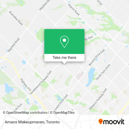 Amans Makeupmaven map