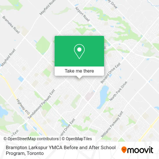 Brampton Larkspur YMCA Before and After School Program plan