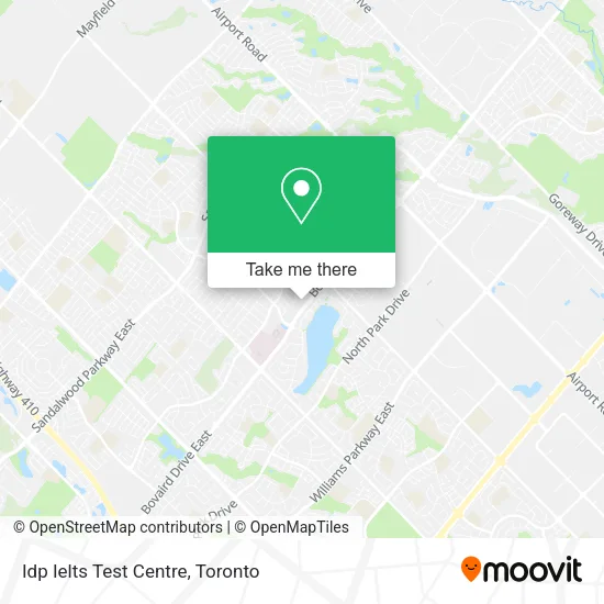 Idp Ielts Test Centre map