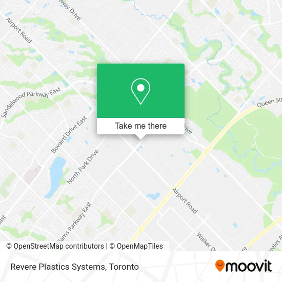 Revere Plastics Systems map