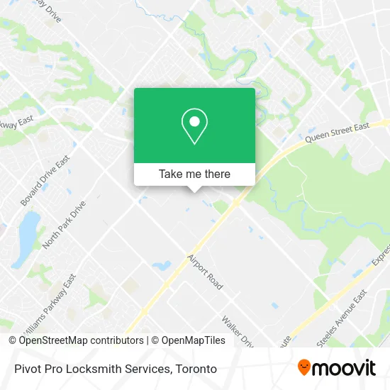 Pivot Pro Locksmith Services map