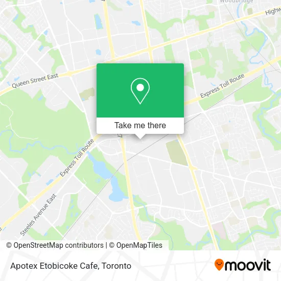 Apotex Etobicoke Cafe plan