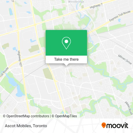 Ascot Mobiles map