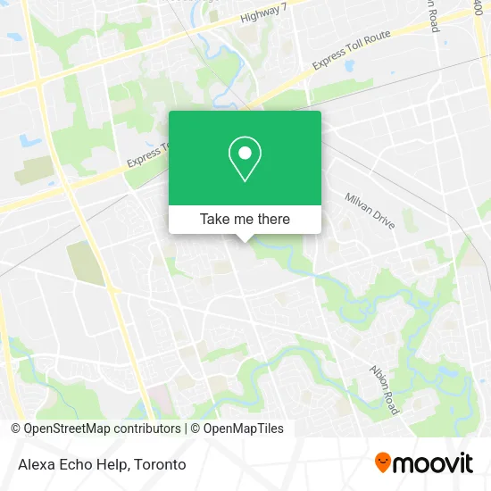 Alexa Echo Help map