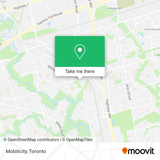 Mobilicity map