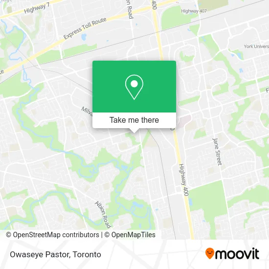 Owaseye Pastor map
