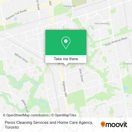 Peros Cleaning Services and Home Care Agency map