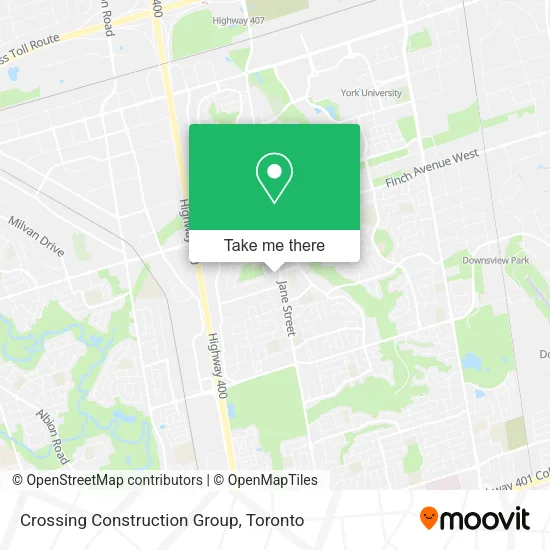 Crossing Construction Group map