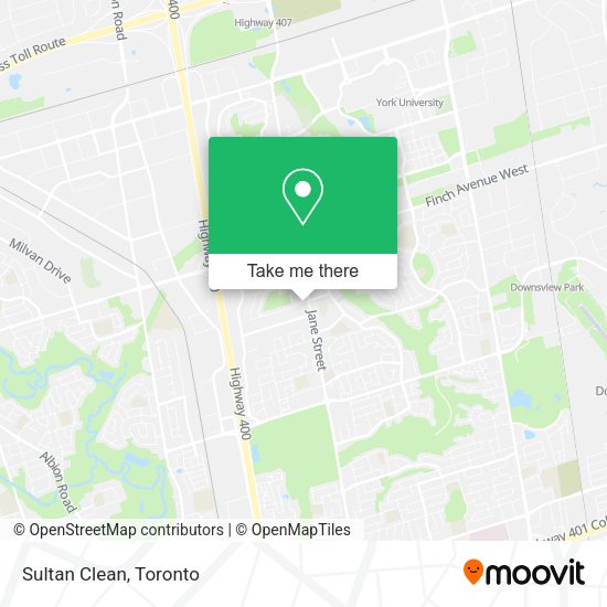 Sultan Clean map