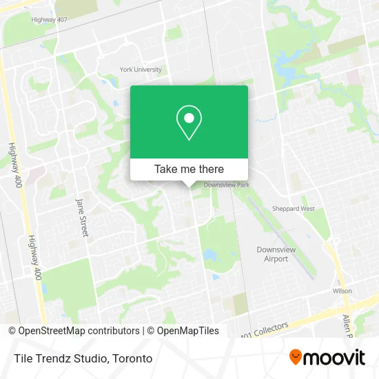 Tile Trendz Studio map