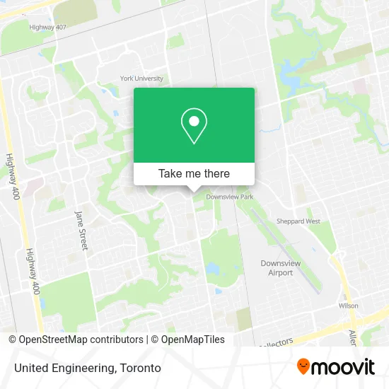 United Engineering map