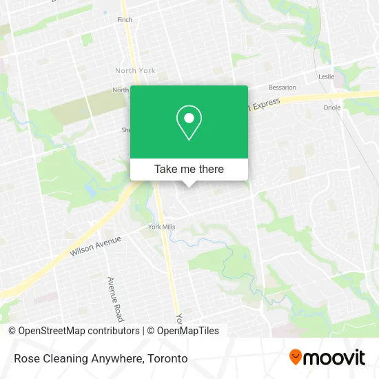 Rose Cleaning Anywhere map