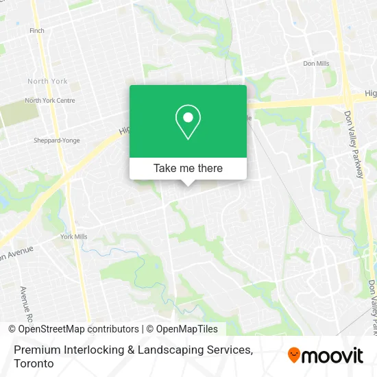 Premium Interlocking & Landscaping Services map