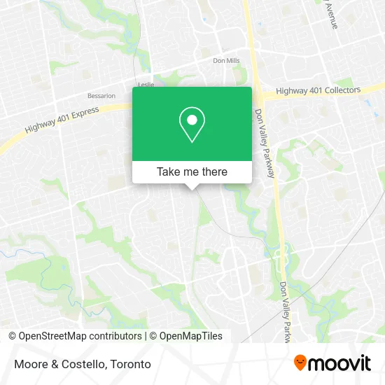 Moore & Costello map