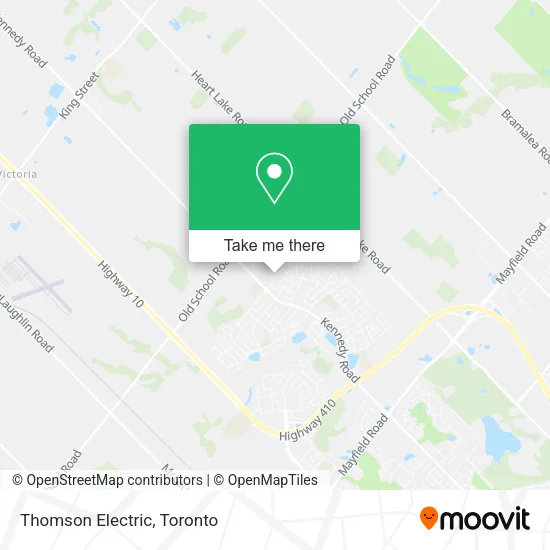 Thomson Electric map