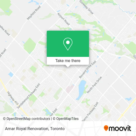 Amar Royal Renovation map